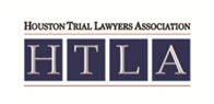 Logo of the Houston Trial Lawyers Association, with 